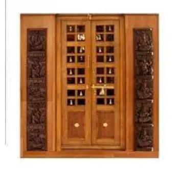 Durable Carved Wood Doors